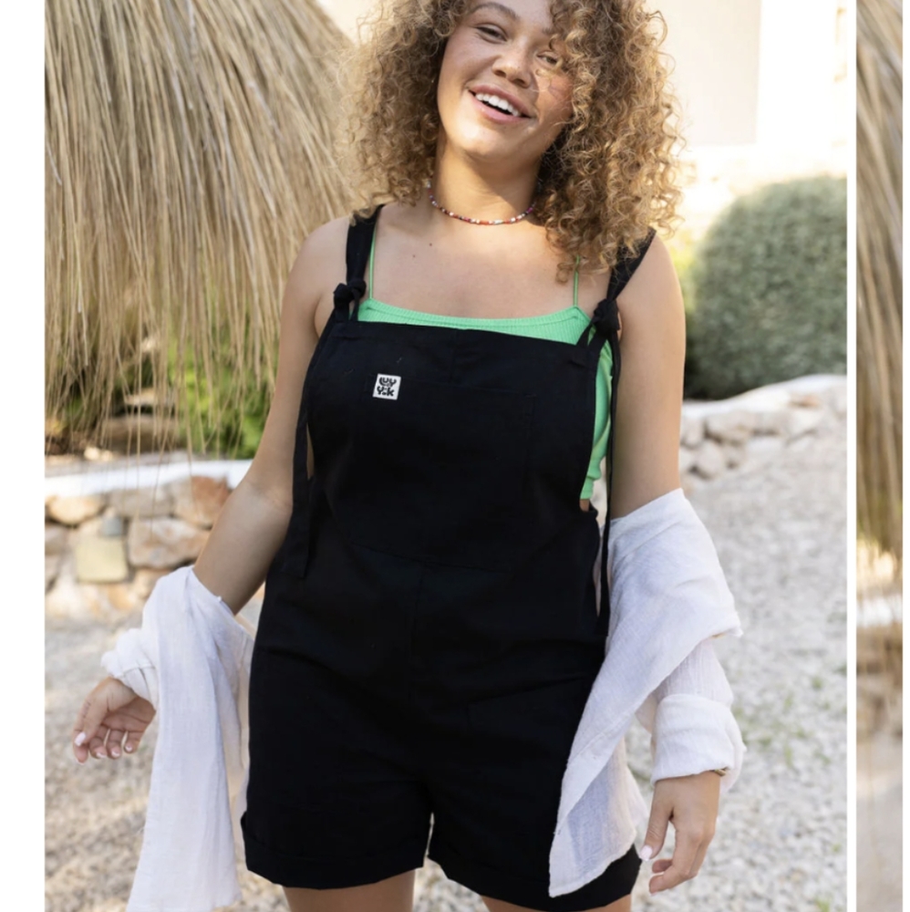 Lucy & Yak short overall dungarees